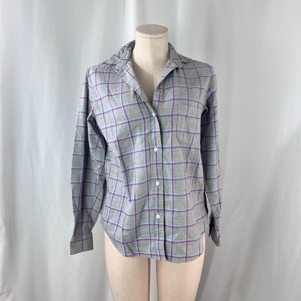 Grayson ‘The Hero’ Gray Plaid Button Down